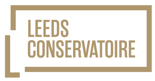 Leeds Conservatoire Logo Gold